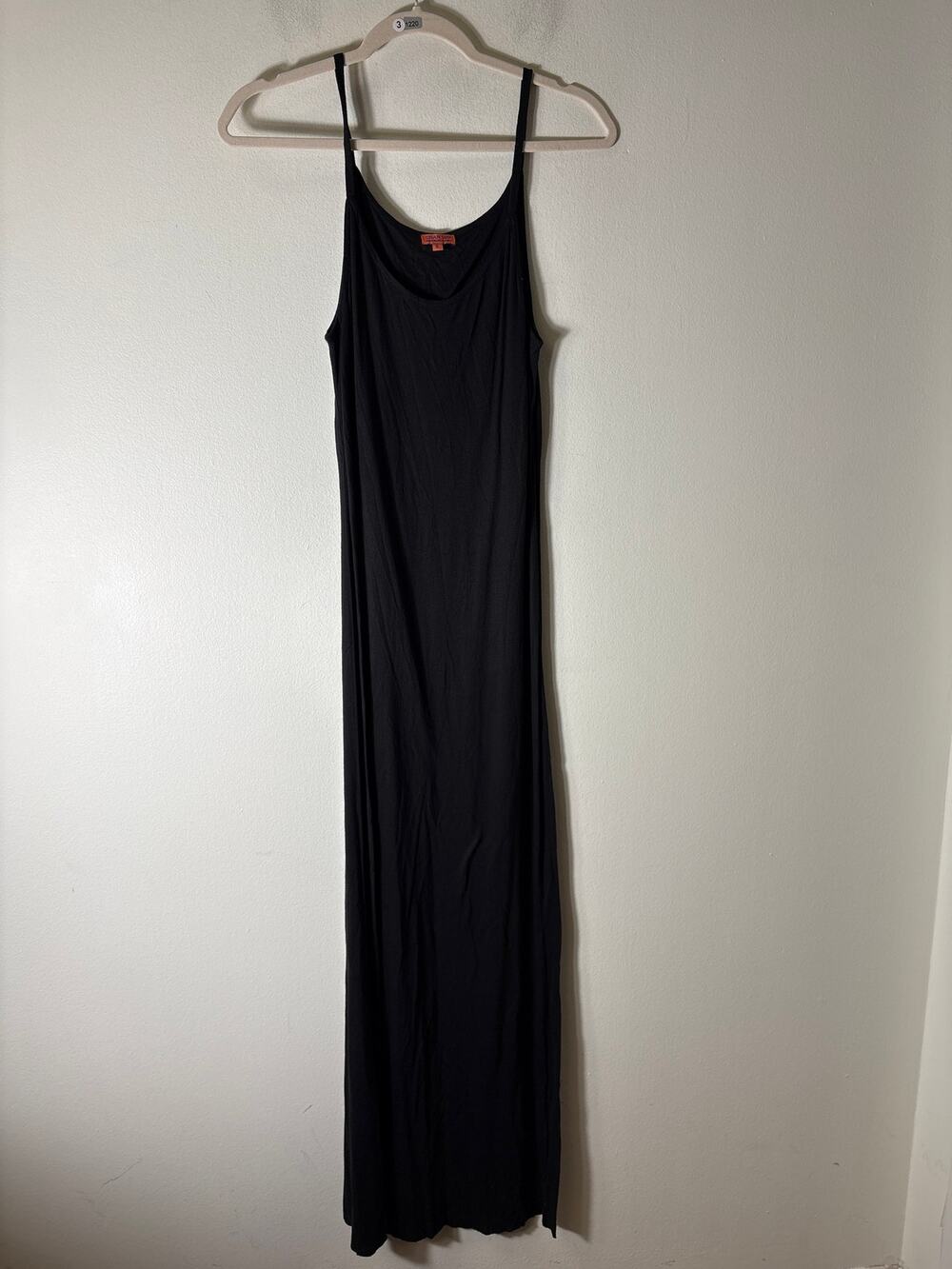 Chan Luu Black Knit Maxi Dress Sz S